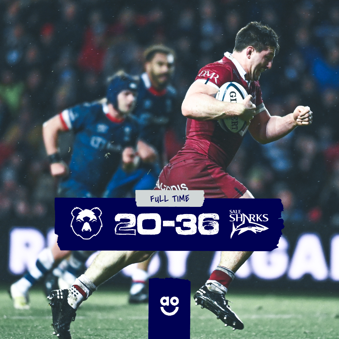 𝗙𝗨𝗟𝗟-𝗧𝗜𝗠𝗘 | 🐻 20-36 🦈

Another epic battle, but job done in the end at Ashton Gate! ✅

#BRIvSAL | #GallagherPrem