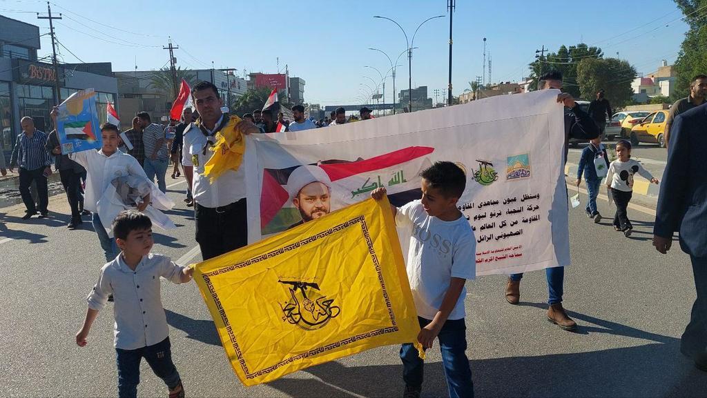 NwfhS's tweet photo. بالصور.. جانب من مشاركة أهالي محافظة بابل بالعراق في مسيرة يوم القدس المبارك 

#سنصلي_في_القدس https://t.co/csMAHP092u