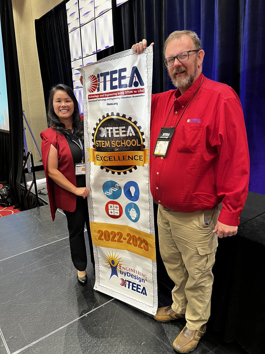 MsChuSTEM's tweet image. Recognized by @iteea as STEM School of Excellence @palmertrinity (3rd year in a row) during ITEEA&apos;s 85th Annual Conference #iteea2023 #Minneapolis Schools recognized exemplify outstanding leadership in the field of #STEMeducation #STEM #GoFalcons #FalconPride