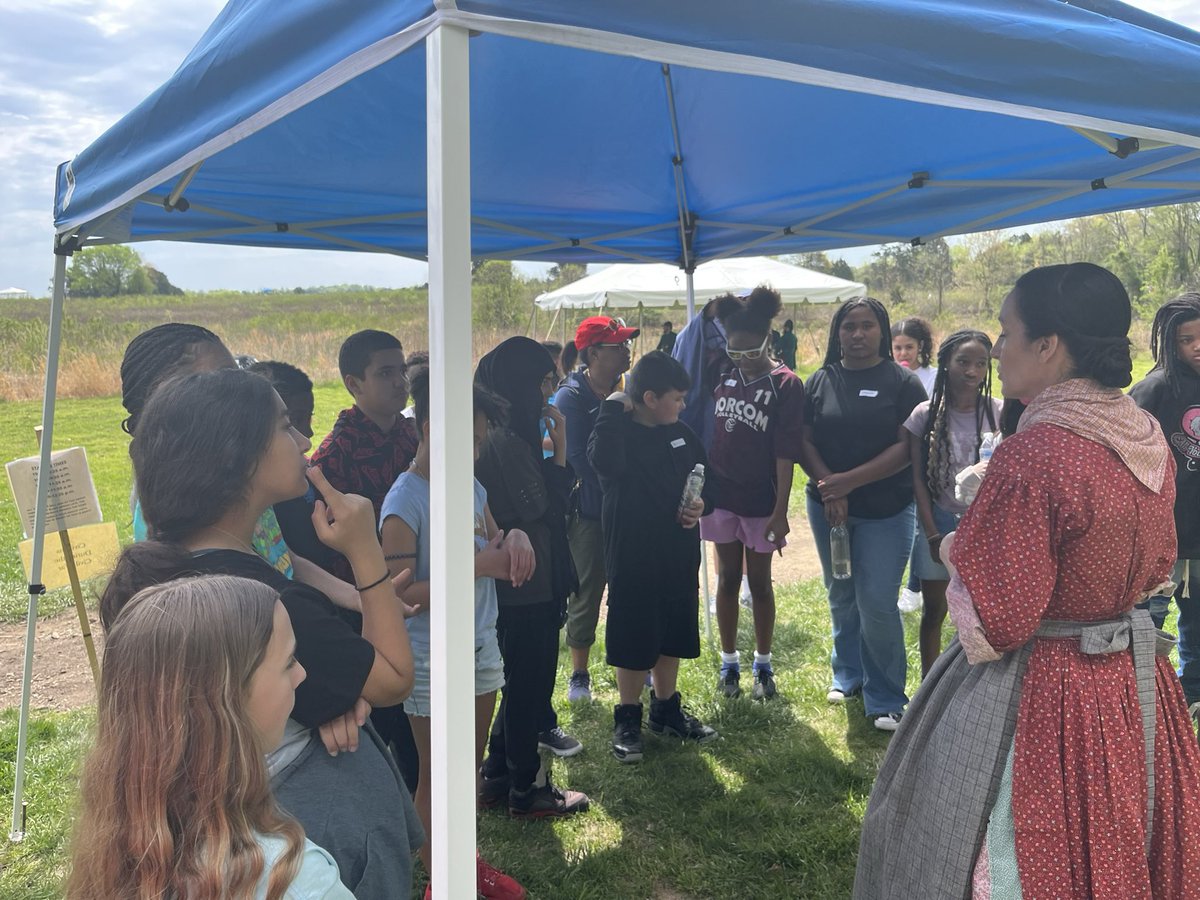 Such a great field trip today at Bristoe Station Battlefield! <a href="/PWCParks/">PWC Parks & Recreation</a> <a href="/ShoresMiddle/">Potomac Shores Middle School</a>