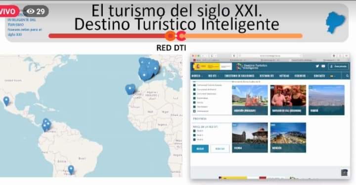 Charla virtual Turismo Siglo XXI, "Destino Turístico Inteligente" <a href="/MarinRoig/">Jose Marin-Roig</a>  Experto Turismo <a href="/UniversidadVIU/">Universidad Internacional de Valencia - VIU</a> (España).
Gran experiencia.
Algo que destaco del evento organizado por <a href="/utpl/">🎓 UTPL</a> " Si no hay seguridad, no hay turismo"
Gracias Ing Wimper Romero <a href="/CAPTURLOSRIOS/">CÁMARA PROVINCIAL DE TURISMO DE LOS RÍOS</a> invitación