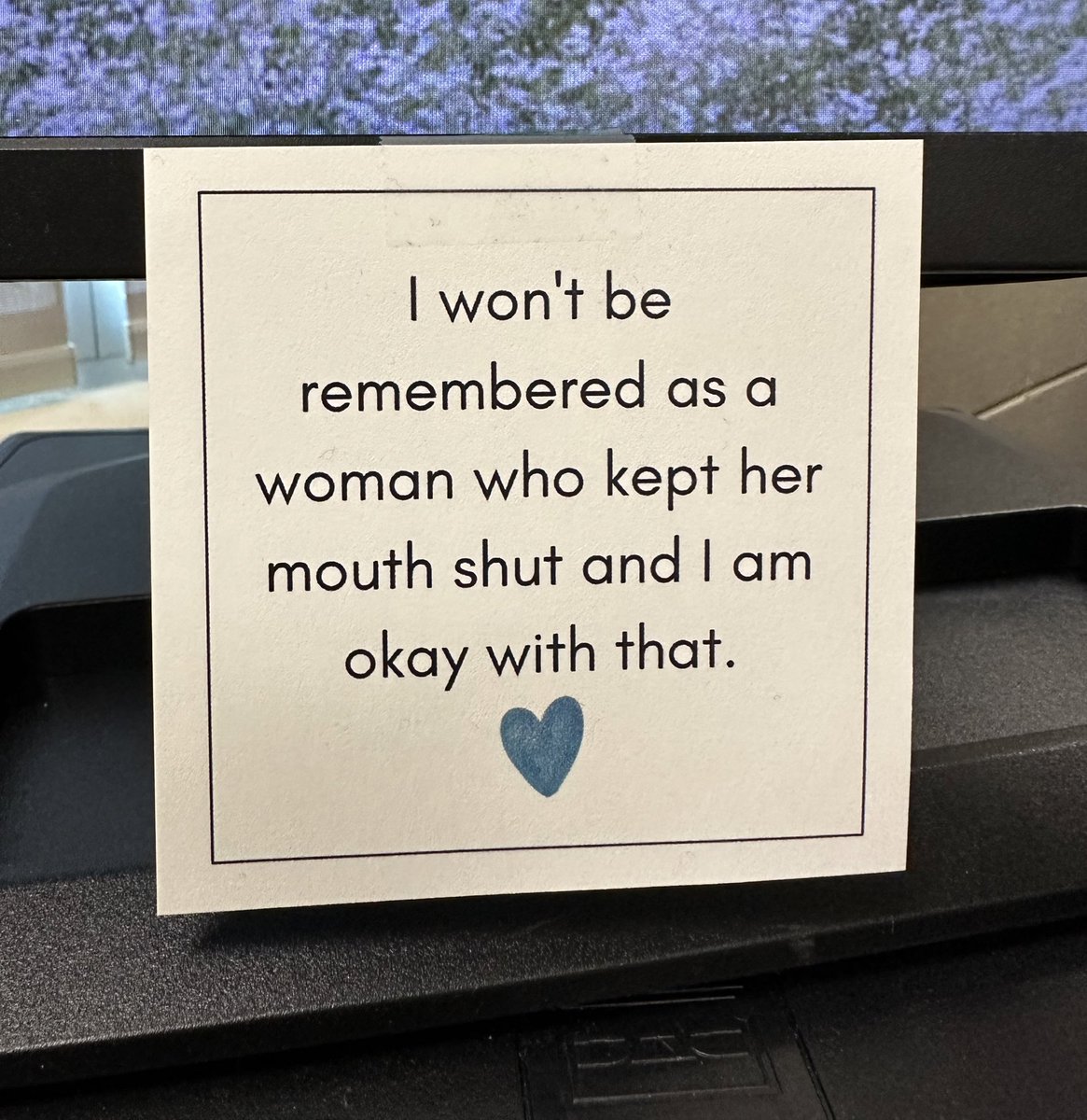 To someone who KNOWS me, you knew exactly what I needed to be reminded of and I appreciate you more than words can express ❤️🙏🏽💕
