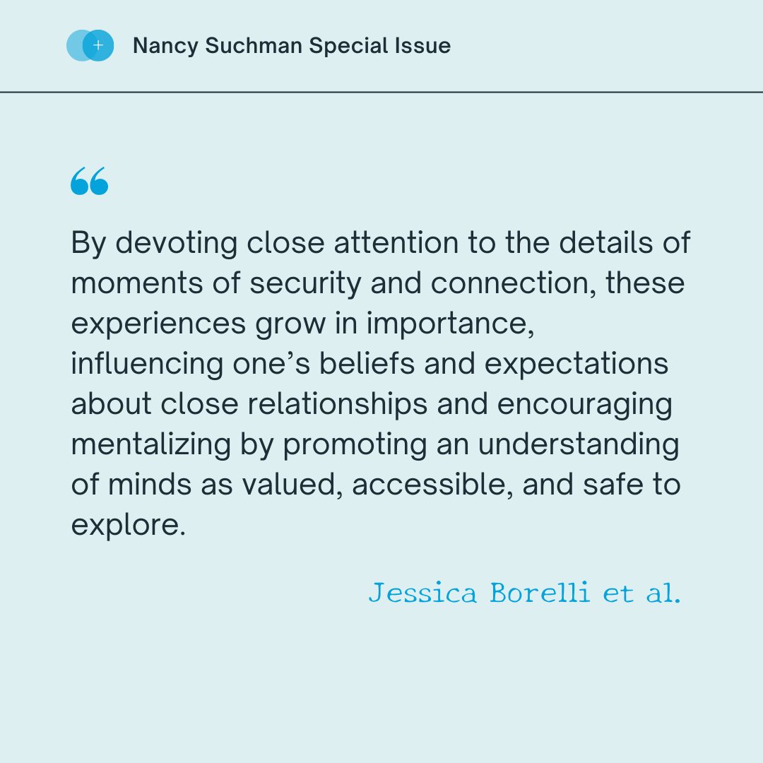 This research article examines data from a relational savoring (RS) intervention trial to further develop treatment and understand the emotional experiences of mothers of toddlers. Click here to read the open access article: doi.org/10.1002/imhj.2…