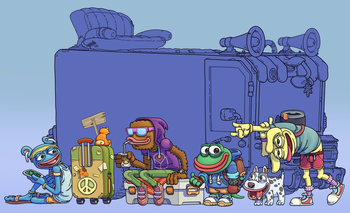 Hello friends!! I'm still working on art!!! thanks for the likes, reposts and comments!!! #pepe #frogfam #NFT