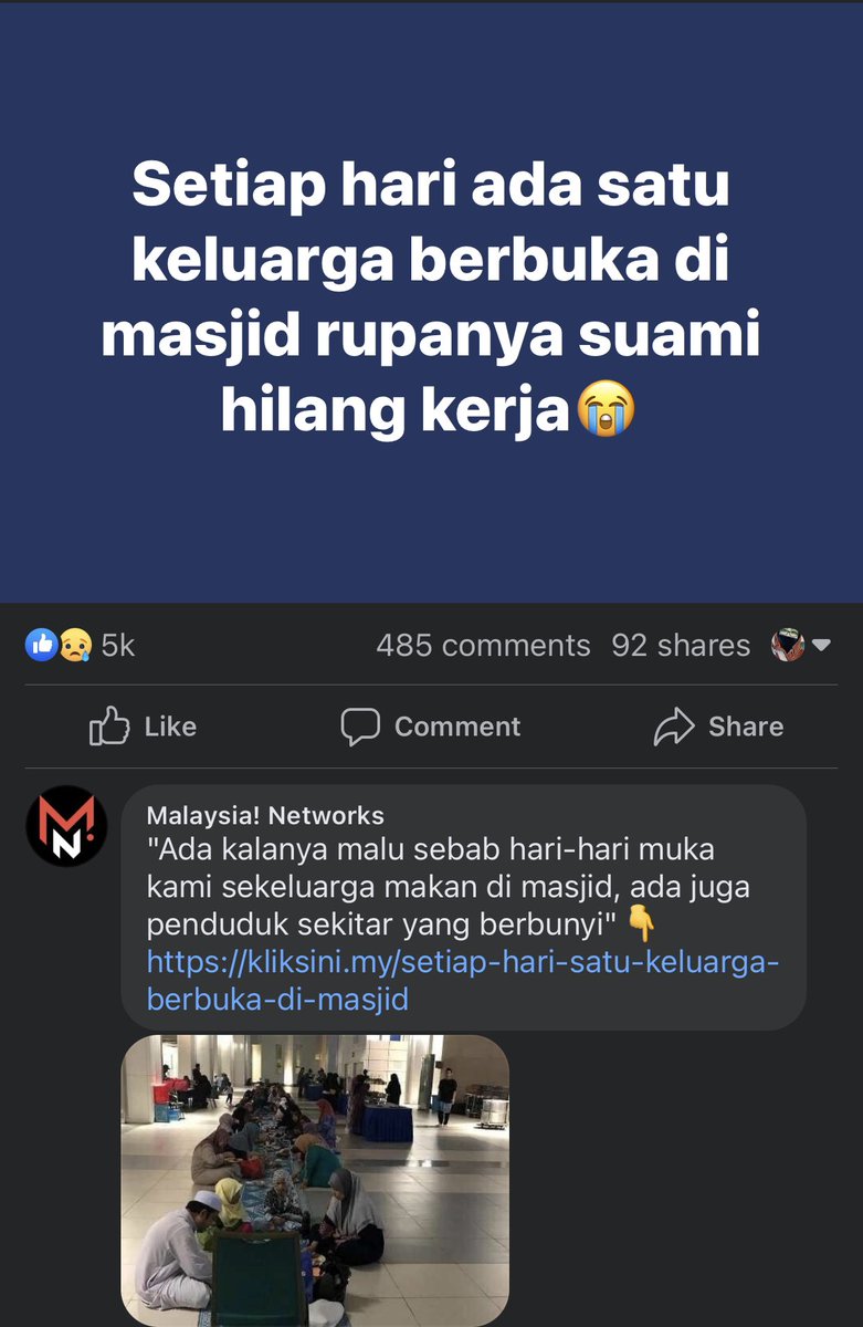 Antara sbb kenapa aku tak berbuka dekat masjid ialah aku tahu ada lagi yg lebih memerlukan dan tak nak terambil hak diorang.And ada jer yang dtg bawa food sendiri. Masjid sediakan makanan sebab ada orang dah infaq makanan tersebut so tak perlulah nak pandang serong pada mereka.