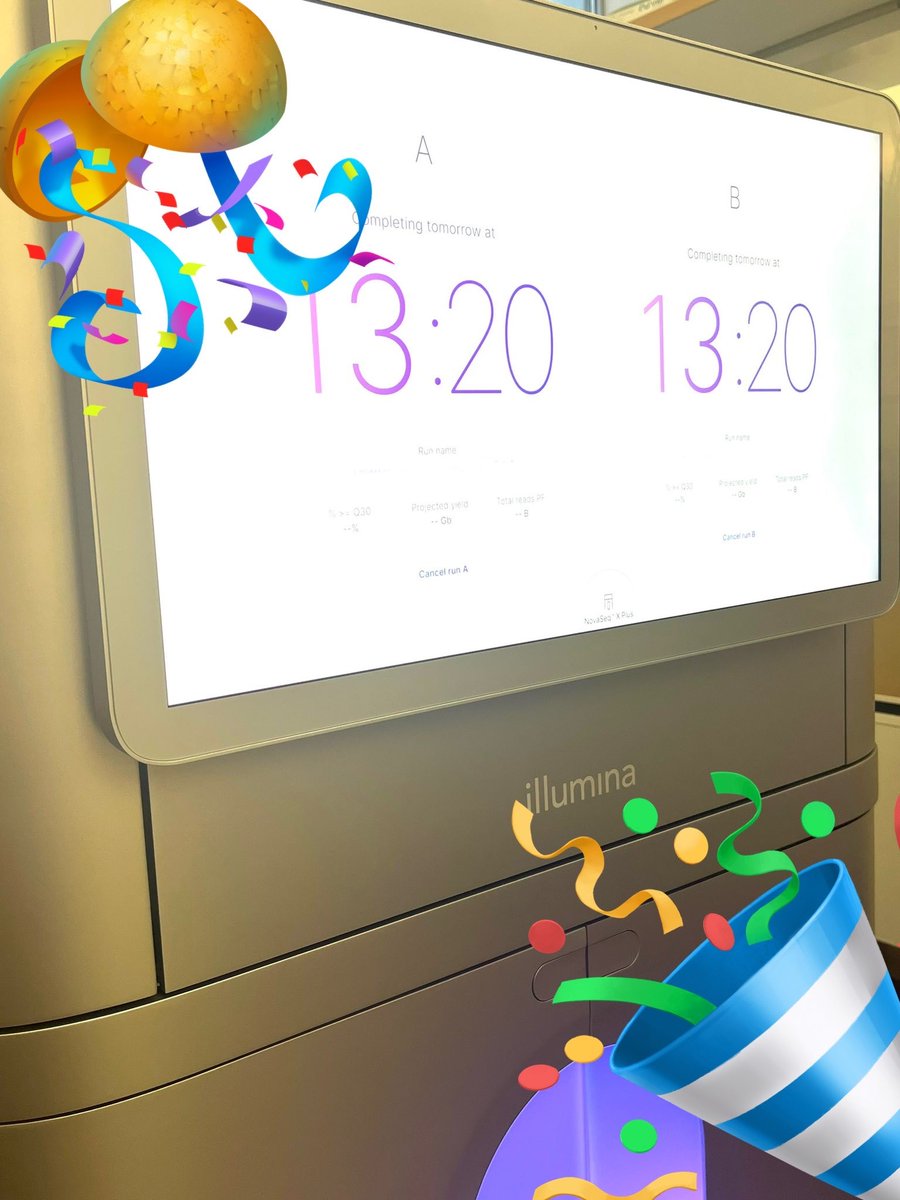 UChiGenomics's tweet photo. All lit up for the last stage in the installation - once our very first PhiX run completes, the #NovaSeqX at the #UCFGF will be ready for staff training next week!
 
Huge thanks to our @illumina engineers for getting it up and running for us! https://t.co/1R6poEpaSd
