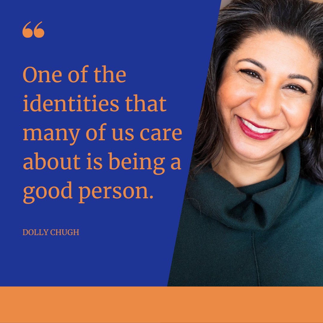 Something most all of us care deeply about is being a 'good person.' What does it truly mean to be a good person? Why is it so important to us? Does it mean different things for each of us? Listen here for my full conversation with @DollyChugh: strongskills.co/podcast-feed/c…