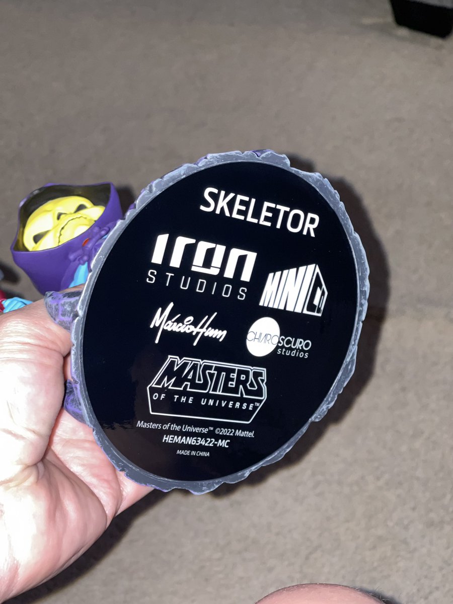 Kenzos_Creation's tweet photo. Mail Call! Got my @IronStudios Skeletor today! Such a cool statue! Thanks to @pixeldan for the info! @MastersOfficial #mastersoftheuniverse #skeletor #irionstudios #motumini https://t.co/7iqfNCk30c