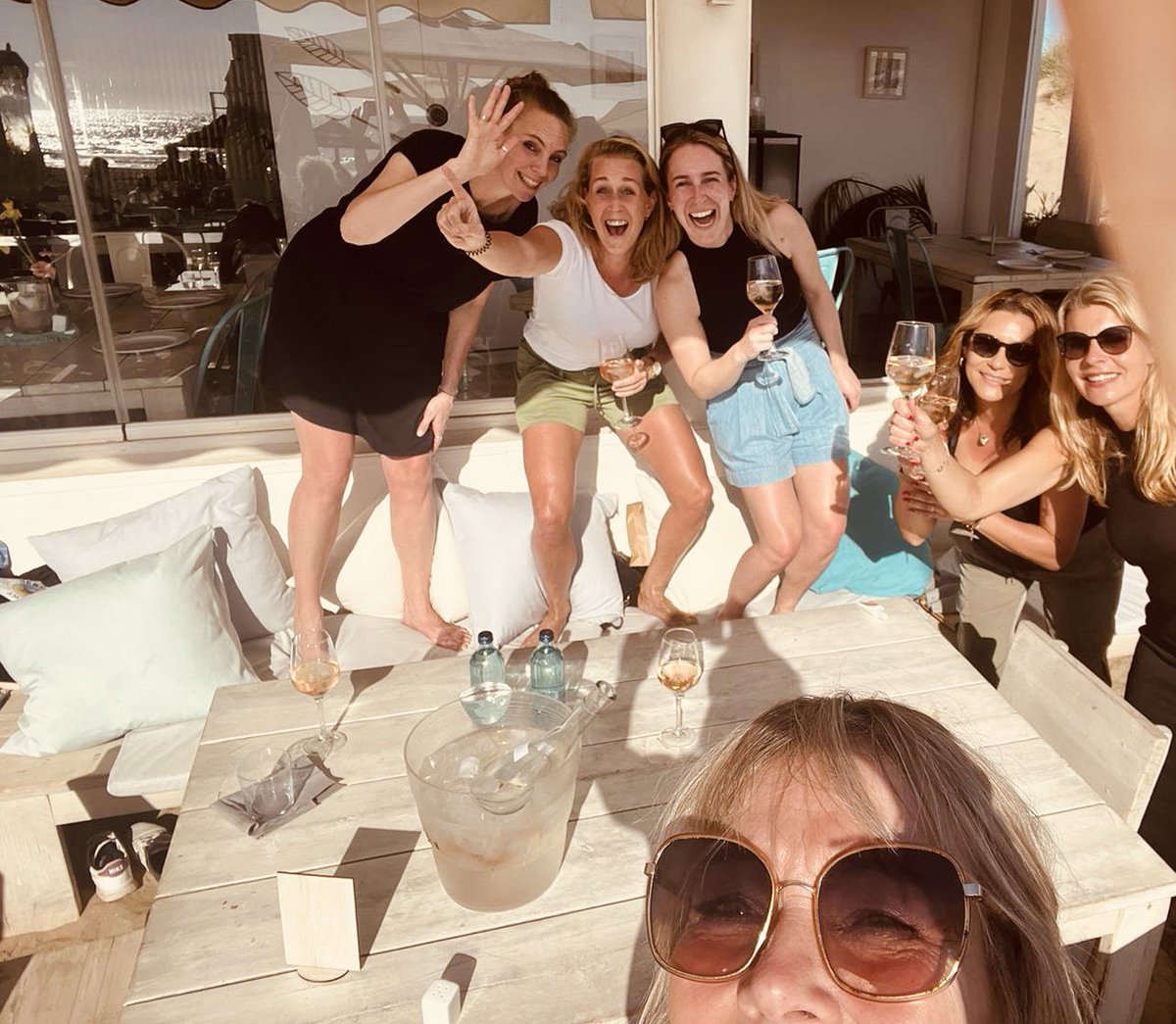 Nog even nagenieten en morgen weer voor de volle winst 🎾 #padelcompetitie #dames1 #knltb #ltcbarneveld #vamos