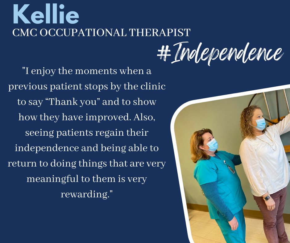 conwaymed's tweet image. We love celebrating our occupational therapists!  #occupationaltherapymonth #otmonth #livechanging