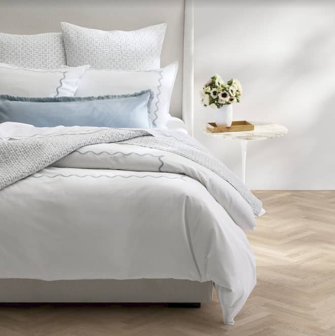 This Whimsical Sheets Set Makes My Bedroom Feel Like a 5-Star Hotel (And I Can’t Get Over How Soft It Is) dlvr.it/SmVlzZ #affiliate #bedding #kassatex #Loveletter #sheets | BidBuddy.com