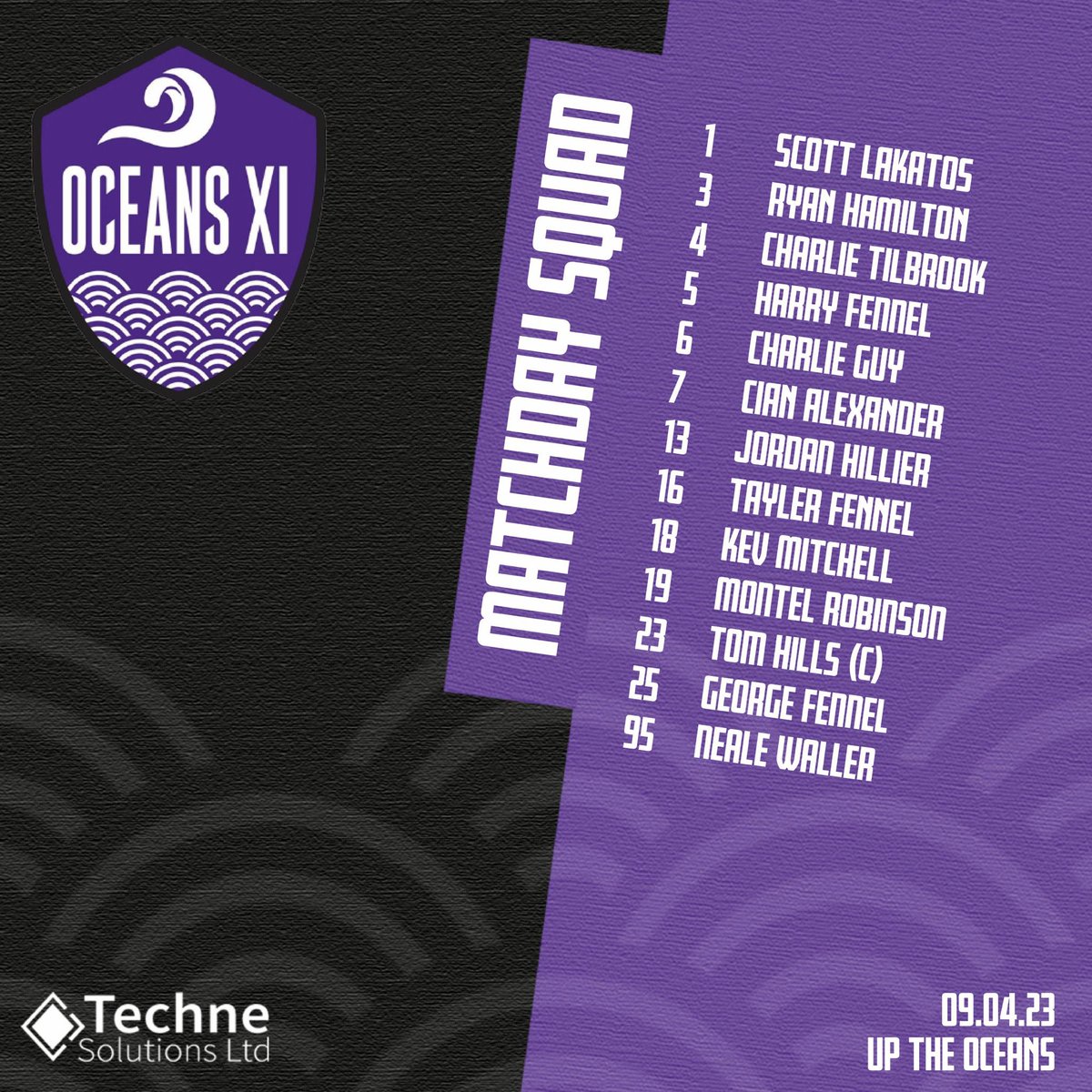 Squad for last weeks Goulding Cup fixture Vs Plough and Harrow⚽️ 
#uptheoceans #hertsadsundayleague