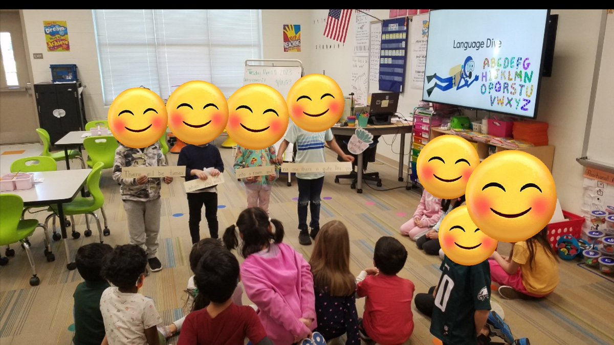 TheMsDrayton's tweet photo. In Literacy, our @HortonsCreekES KinderHawks learned how to deconstruct and reconstruct sentences from our language text.

In Science, our @HortonsCreekES KinderHawks learned more about weather types. We painted while listening to a Thunderstorm and created Tornadoes in a jar. https://t.co/gqlAZVnV1a