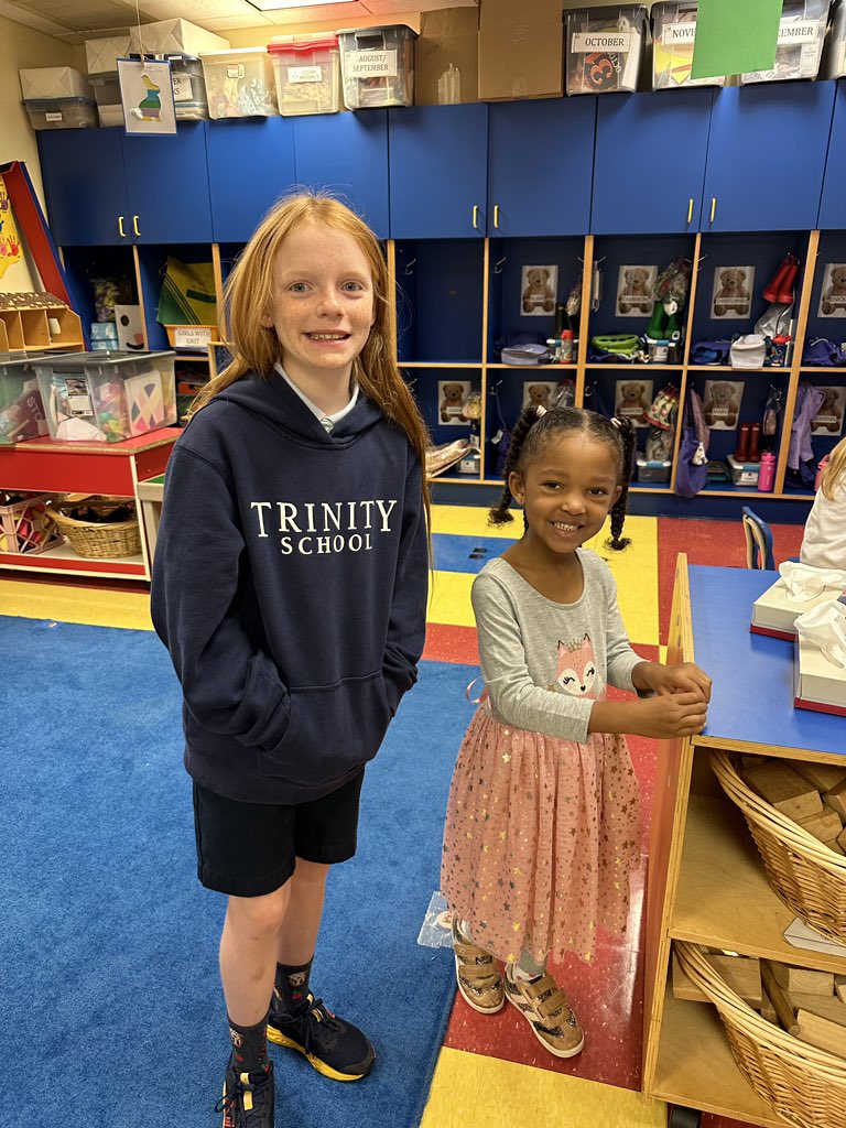 Fridays are better with buddies! #trinitylearns