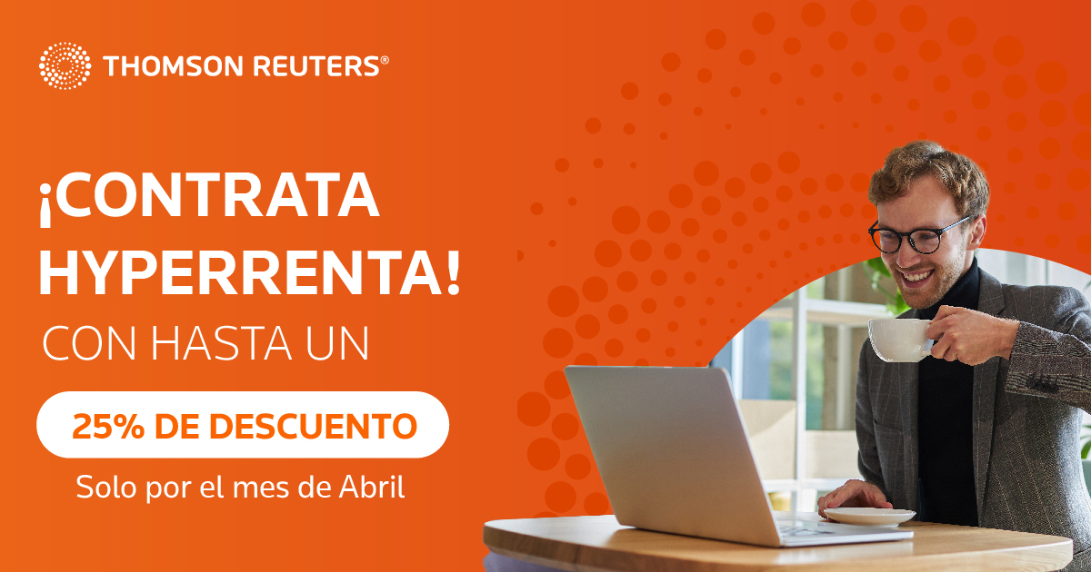 thomsonchile's tweet photo. ¡Contrata hoy HyperRenta! Y disfruta de hasta un 25% off. No dejes pasar esta oportunidad, y confía en HyperRenta, con más de 30 años vanguardia tributaria.

https://t.co/f8uwolXL1m

#TRUpdate https://t.co/DUCr5OVFe6