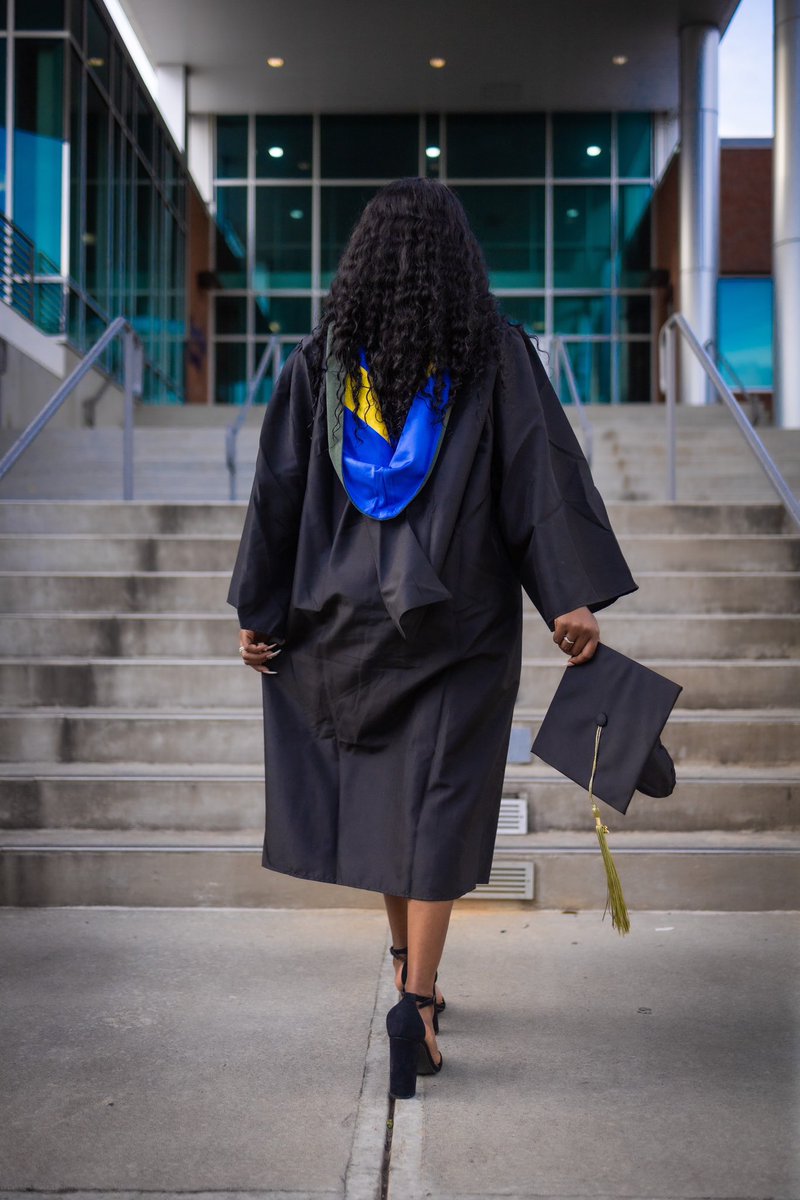 Dear Albany State University, I thank you so much for the woman you have molded me into . This journey have not been easy for me IYKYK but i am beyond grateful that i made it this far .🥳

#hbcugrad #albanystateuniversity #ASUTwitter #graduationpictures 
#alumna #blackexcellence