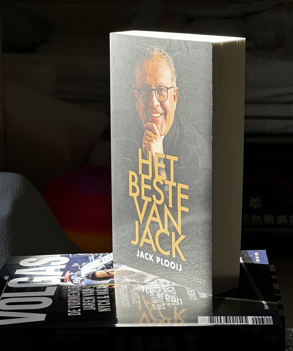 Niet dat 'ie het nodig heeft, maar het leek me een mooi moment om <a href="/jackontracks/">Jack Plooij</a> eens goed in het zonnetje te zetten vanmiddag 😉👊🏼💥☀️ #leesvoer #verplichtekost #f1 #hetbestevanjack