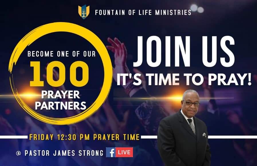 Let's touch and agree together.  Join us for 'It's Time to Pray'.  #fol #folministries #prayingtime