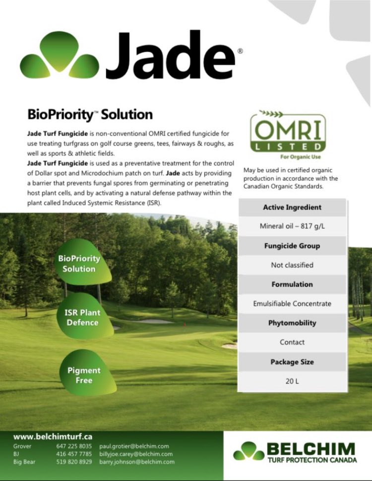 Belchim Turf Protection Canada tweet media