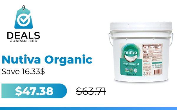 🎯 Nutiva Organic Cold-Pressed Virgin Coconut Oil, 1 Gallon, USDA Organic, Non-GMO, Whole 30 Approved, Vegan, Keto, Fresh Flavor and Aroma ...

  ❌ Before: $63.71
  ✅ Offer: $47.38
  🔥 Discount: $16.33 (-26%) 
 
 🌐 cutt.ly/y7KAQfG

#Nutivaundefined