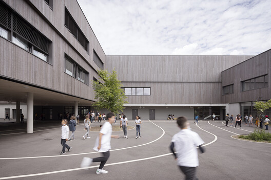 Welcoming interiors pair with appealing #exteriors at this school in France. #archidesign  cpix.me/a/167552863