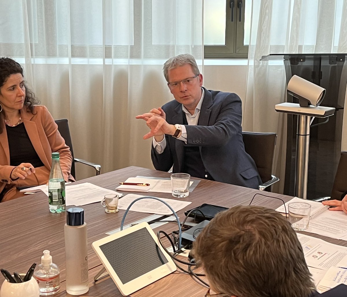 ADAFA_FrDe's tweet photo. Le #dialoguedavenir2023 se poursuit sur le thème du climat, merci à nos invités  @julesheb, @caroline_marsal, @WolframVogel pour leur expertise et leur engagement! #NDA2023 https://t.co/Jc0g32ObHA