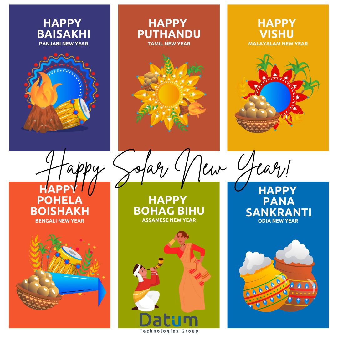 Happy Solar New Year! 🌞🎉 

This special day is observed in different parts of India with unique names: Baisakhi in Punjab, Puthandu in Tamil Nadu, Vishu Kani in Kerala, and Pohela Boishakh among the Bengali community. 

🎊 #SolarNewYear