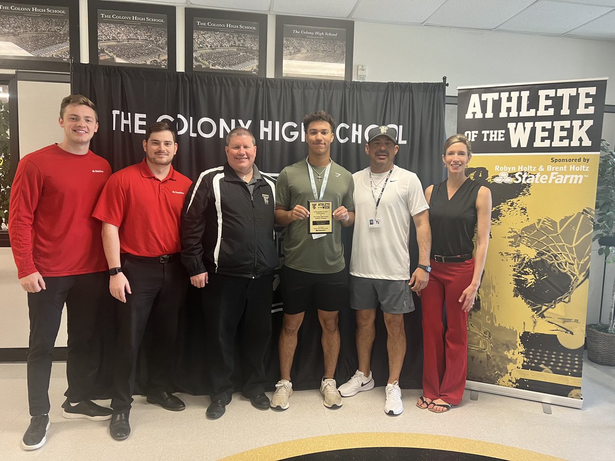 Athlete of the Week: Madaven Tillery 

<a href="/TCougarfootball/">TCHS Cougar Football</a> &amp; <a href="/TC_cougbaseball/">The Colony Cougar Baseball</a> Athlete who was and is the heart and soul for the football team and baseball team! <a href="/TimE_Baxter/">Tim E. Baxter</a> <a href="/rudy_rangel41/">Rudy Rangel</a> <a href="/LISDsports/">Lewisville ISD Athletics</a> <a href="/StateFarm/">State Farm</a>