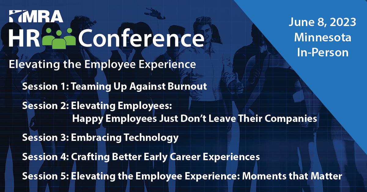 dqspencer1's tweet photo. Check out this excellent agenda for MRA's Minnesota (In-Person) HR Conference! 📅 Save the date - Thursday, June 8, and register now: https://t.co/SiLcQvGNqK

#hrconference #employeeexperience https://t.co/Xr5sWDcfdn