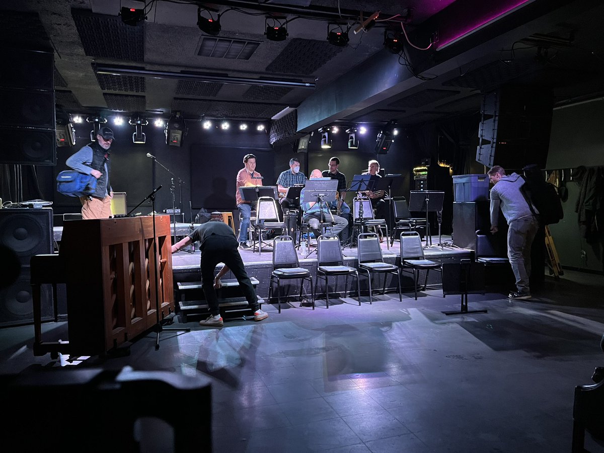 berthjourn's tweet photo. For my upcoming story for @IthacaWeek, had the chance to cover Deep Dive's Big Band, hosted by Professor Greg Evans and how a community is growing. https://t.co/wQDPSCWhx7
