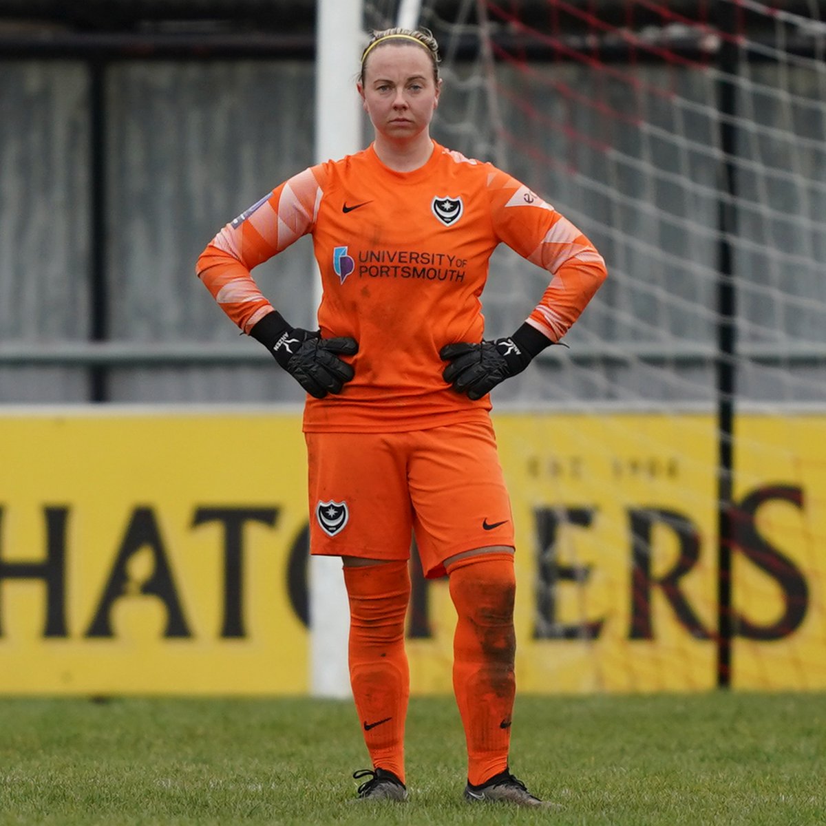 PompeyWomen's tweet photo. Shining a light on our GK union! 🧤

#InternationalGoalkeeperDay | #Pompey https://t.co/mVBzpPXRWg