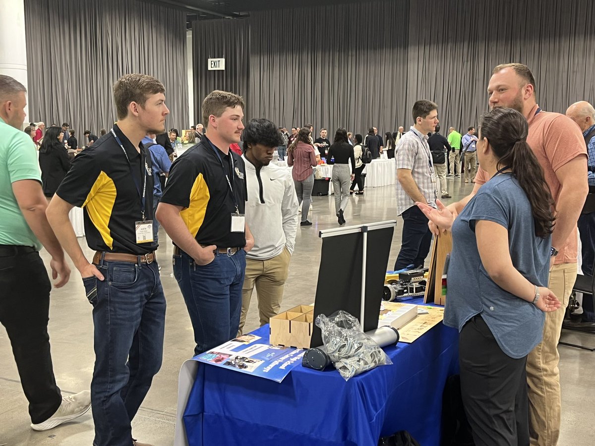 MahwahHS's tweet image. MHS—in the ITEEA STEM Showcase—an exhibition of best practices in the teaching of technology and engineering education. Focusing on best practices related to learning, career pathway guidance, design thinking, and innovative project creation. #MahwahConnects #ITEEA2023