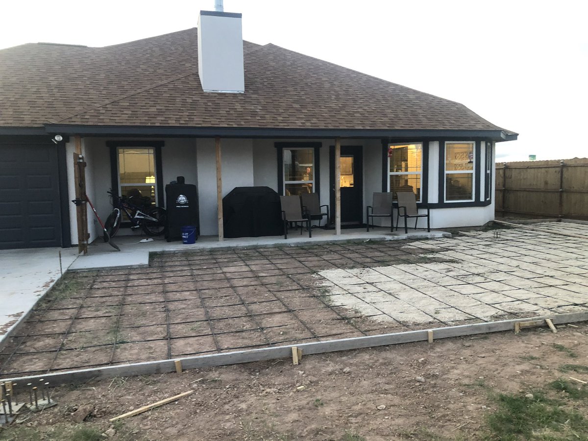 Keithdurham's tweet image. Working on this today…really I’m watching other guys working. #westtexasliving #sheepychateau