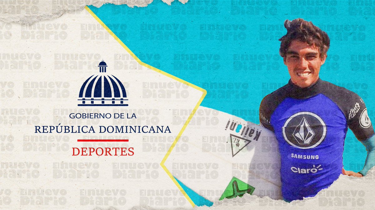 elnuevodiariord's tweet photo. 🙌🏾¡Pide ayuda!🙌🏾

Surfista dominicano solicita apoyo del @miderec_rd  para asistir a competencia internacional.

https://t.co/LVEZgRkXkt

#ElNuevoDiarioRD #Deportes #Surf https://t.co/51r0MywITH