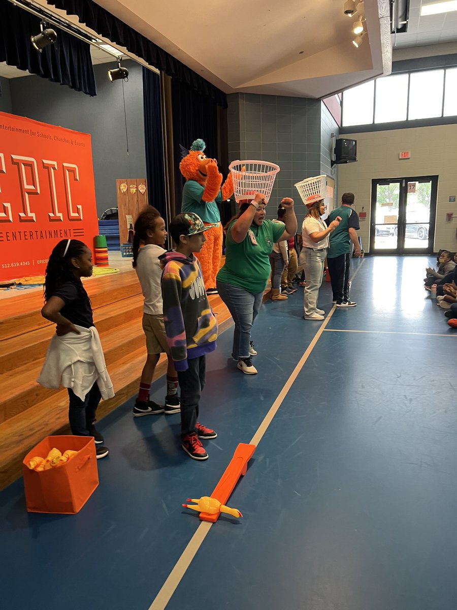 npcarty's tweet image. Today was certainly Epic! Our 3rd and 4th grade students had a blast at the STAAR Assembly with Epic Entertainment! #epicentertainment @Best_Bulldogs