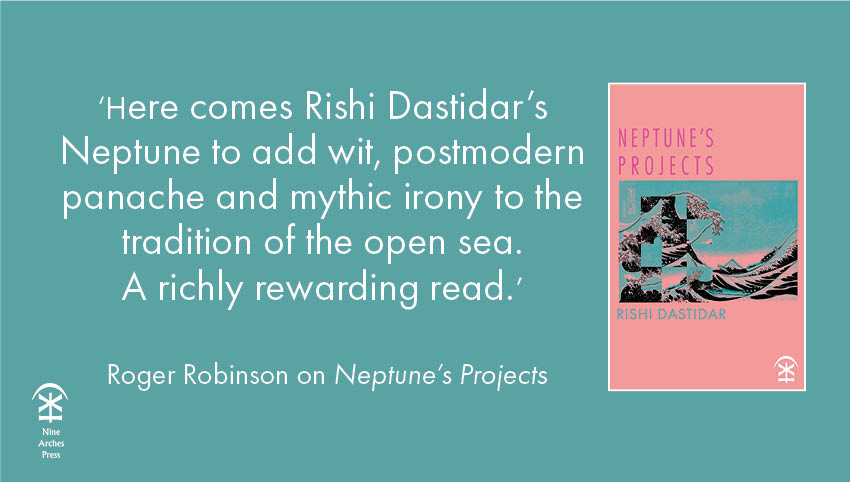 FMcMAssociates's tweet photo. Rishi Dastidar's (@BetaRish) brilliant new poetry collection Neptune's Projects is being published by @NineArchesPress on Thursday 27th April, and you can now get tickets for the launch event at @Foyles, with fellow poets @taniahershman and @jessmkrjy.

🎟️ https://t.co/FUajrAf7uX https://t.co/oOjpuQtuyQ