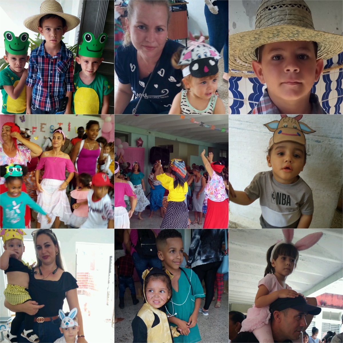 Trabajadores del Círculo Infantil ,Los Camilitos en Yaguajay  junto a los niños y la familia desarrollaron el Festival Cultural, Por Amor . Un encuentro  de Saberes y Alegría #Cuba #culturaparatodos