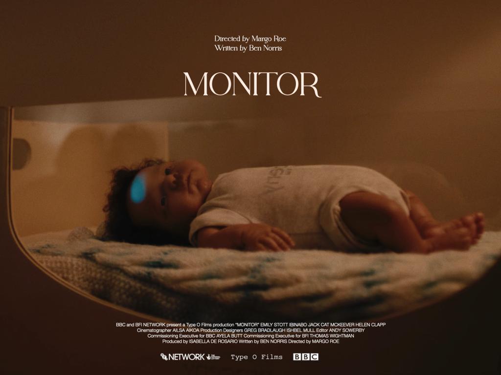 Been working on this beauty for the last year. If you enjoy near-future, creepy baby, social commentary films then Monitor is for you. Congrats to the team and here's to the festival run! 🥂 @bfinetwork @BBCFilm @BenNorris7 @izzyderosario #film #parenting