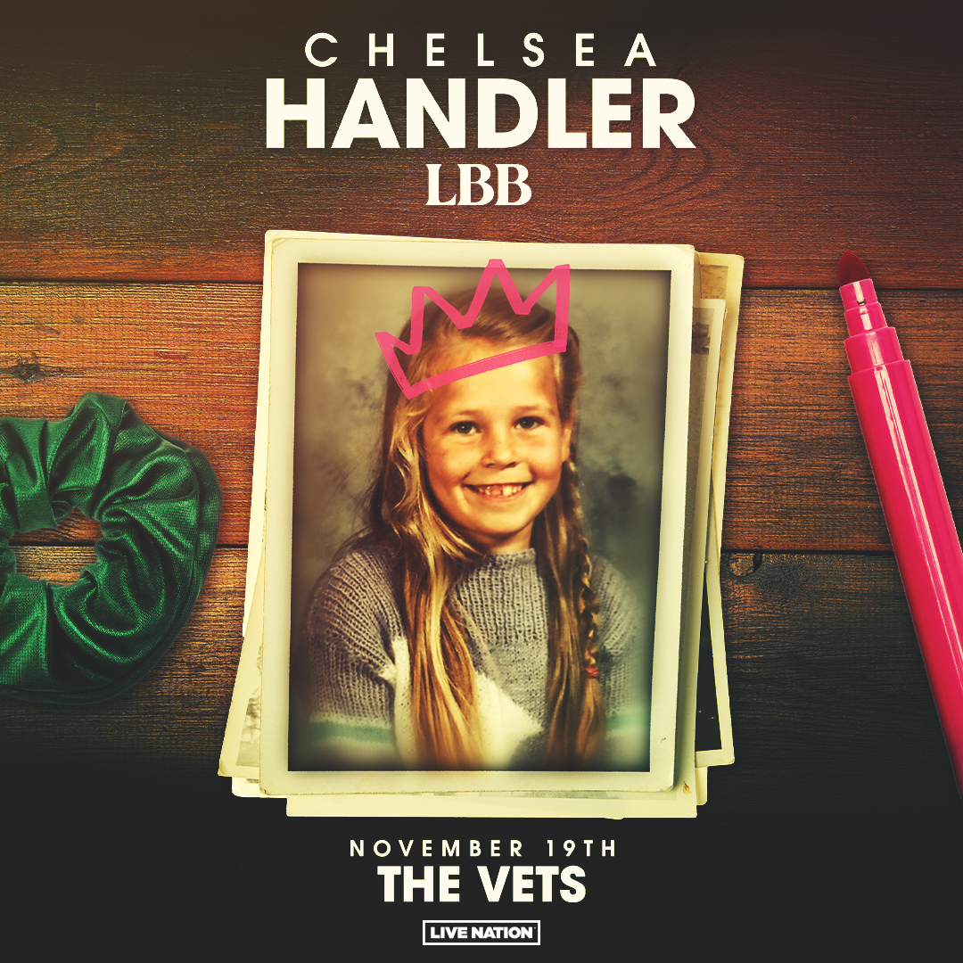 Lite 105 has your chance to see @chelseahandler LIVE at @TheVetsRI on November 19th! Listen at 8:10am starting Monday with Heather & Matty for your chance to WIN!