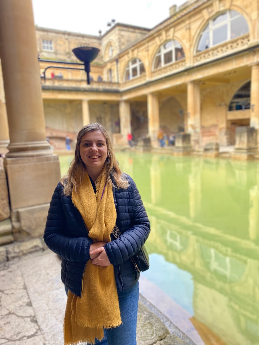 ChelseaVWalls's tweet photo. Seem to have ended up at another place taught about in our history curriculum @RomanBathsBath - lots of photos taken for Year 4! https://t.co/JVhupMzYpY