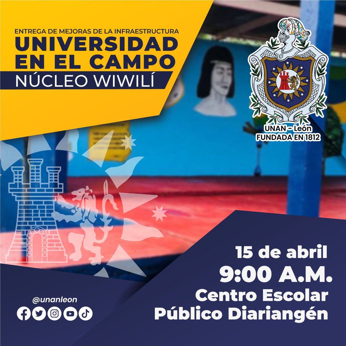 Este programa emblemático continua avanzando y llega cada vez más a los sectores rurales, restituyendo el derecho a la educación de las y los nicaragüenses. @CNU_NIC
