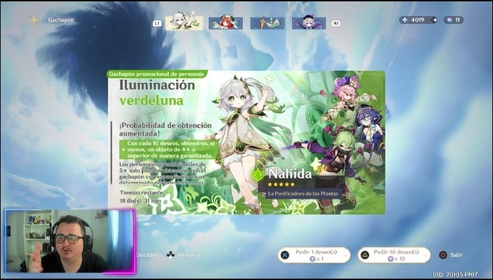 MonkeyDCloud_'s tweet photo. ¡Hemos vuelto al Genshin! Estamos en #twitch ➡️ monkeydcloud 🙌 ¡Vente, tenemos más de 4k protogemas😱! #genshinimpact #monkeydcloud #streamer https://t.co/UKvjtAGe5n