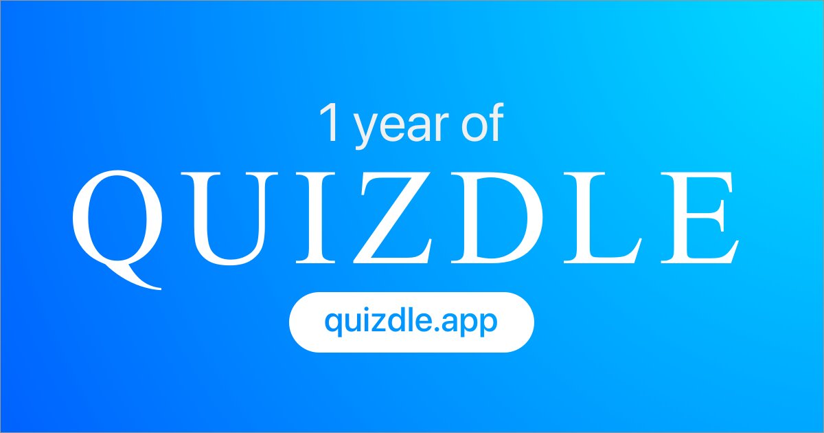 Quizdle 🏳️‍🌈 tweet media