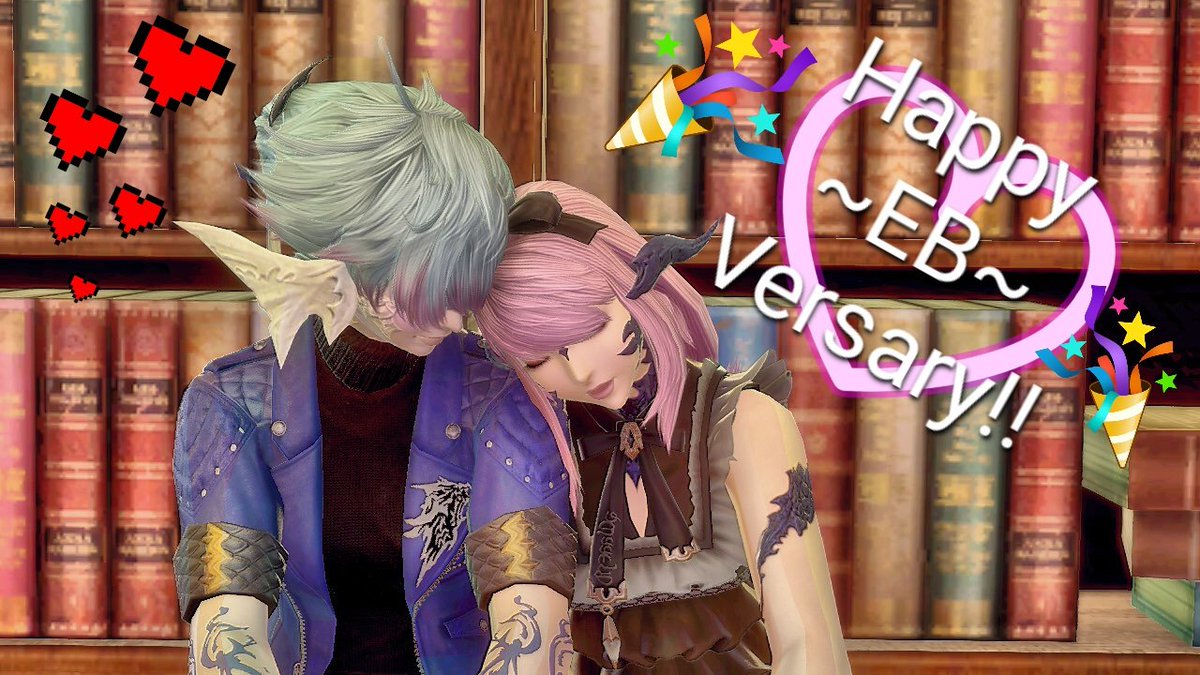 Happy EBversary to the wifey! <a href="/RiinoneLunasoul/">ℜ𝔦𝔦𝔫𝔬𝔫𝔢ᛪ༙</a> 😊🎉