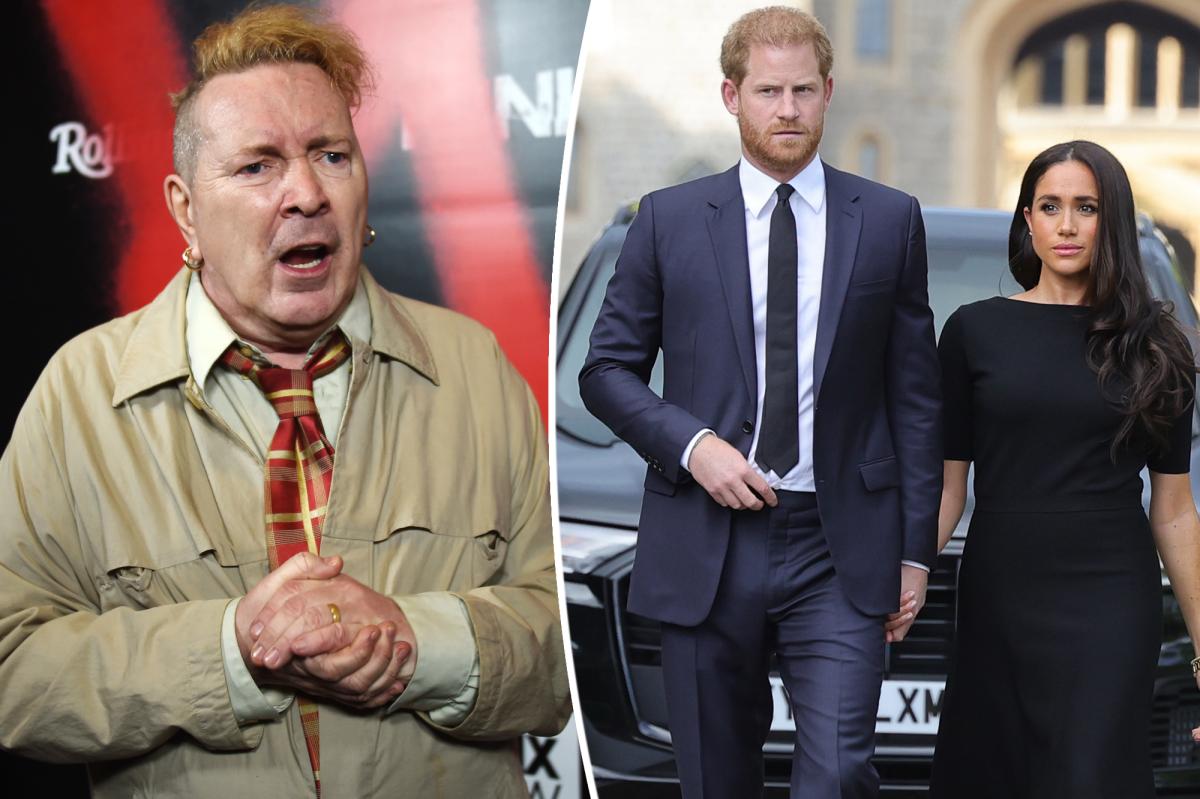 Sex Pistols frontman tells Prince Harry, Meghan Markle to ‘f–k off and shut up’ trib.al/k9LTlkl