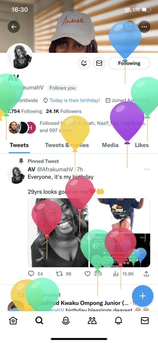 @AfrakumahV birthday blessings mummy 🎂🥂🎉🍾