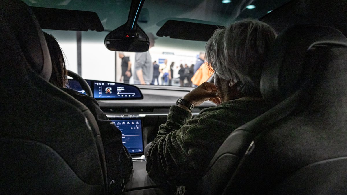 LucidMotors's tweet photo. #LucidAir – the first production car to integrate #DolbyAtmos – is available for immersive audio demos at the #NAMMShow. Stop by booth 15908 to experience the best. https://t.co/50S3aM2Dml