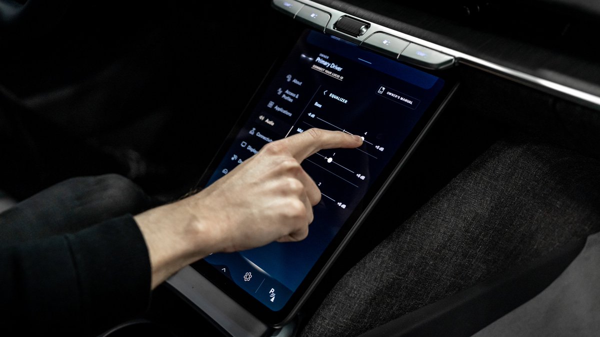 LucidMotors's tweet photo. #LucidAir – the first production car to integrate #DolbyAtmos – is available for immersive audio demos at the #NAMMShow. Stop by booth 15908 to experience the best. https://t.co/50S3aM2Dml
