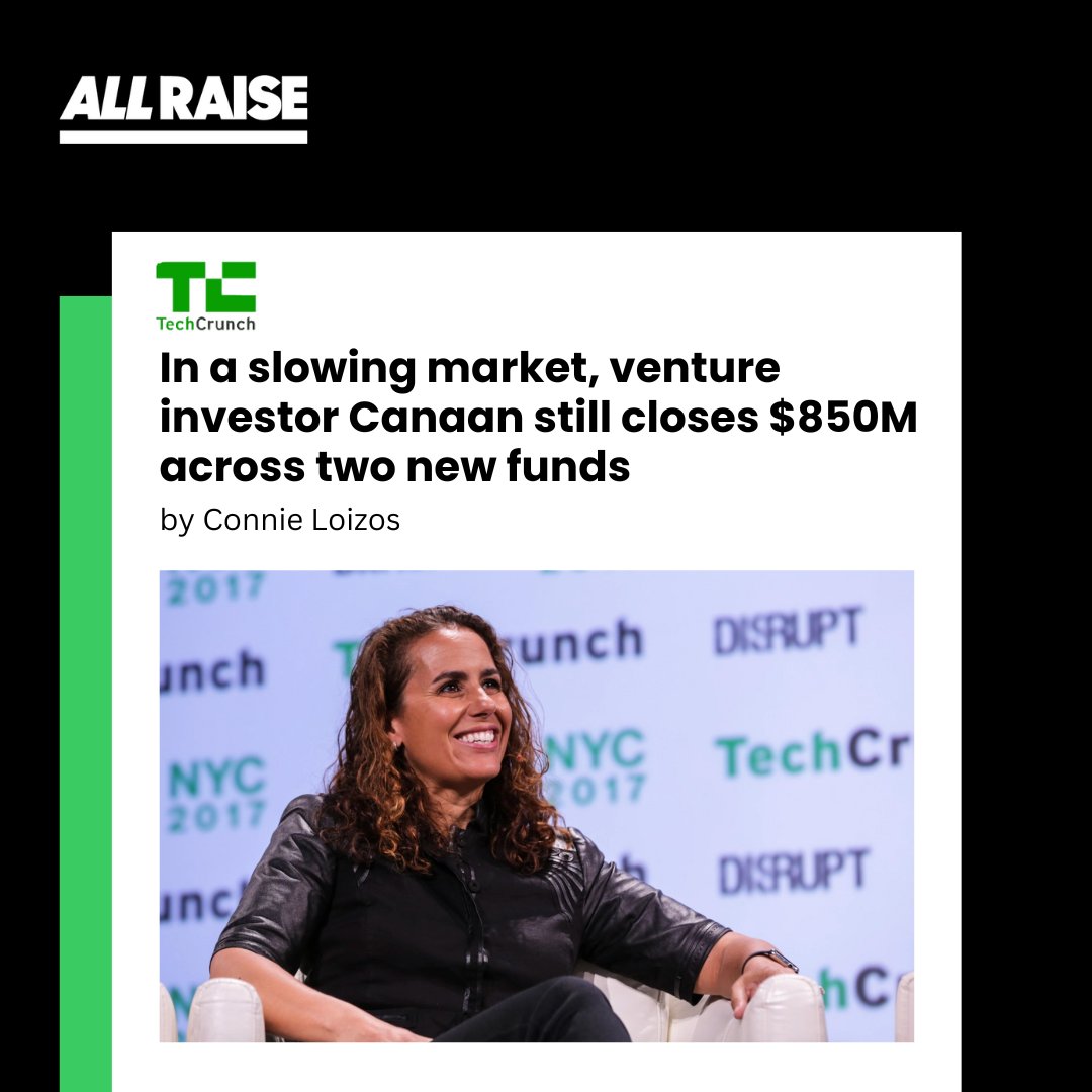 Slowing market? Pfft, not for <a href="/canaanpartners/">Canaan</a>! 💪🏼 This early-stage venture firm just closed on $850M in new capital - a $650M flagship fund and a $200M fund for breakaway portfolio companies. They're breaking records and taking names! 🚀 
tcrn.ch/3GApBuD
