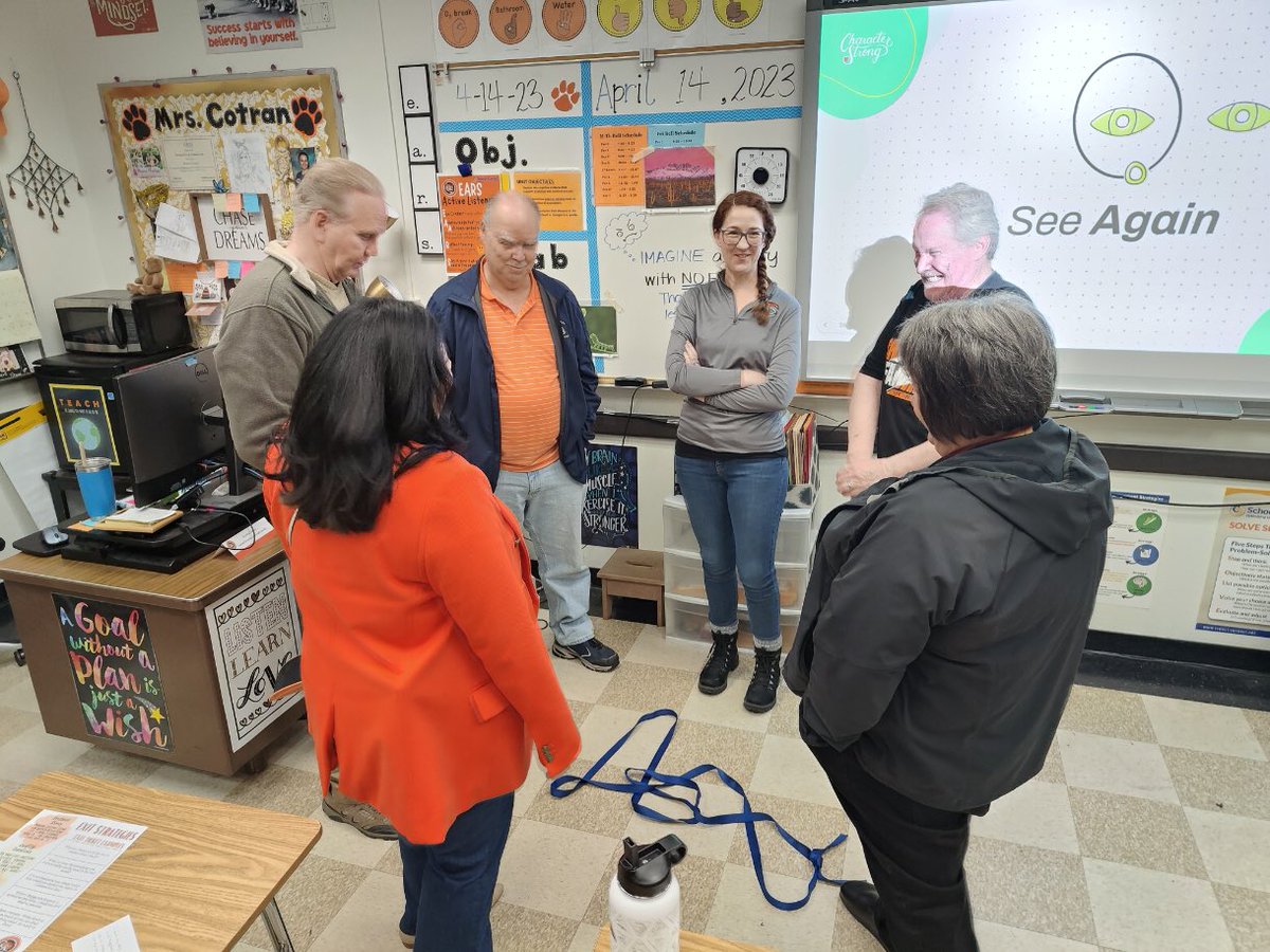 KristinaCotran's tweet photo. Thrilled to share engagement and closure practices with CHS staff! We have an eager and energetic team of teachers who are engaged in social emotional learning and itβs exciting!!! #SELImplementation #ChaffeyTigers π― https://t.co/Wwh2OebE2b